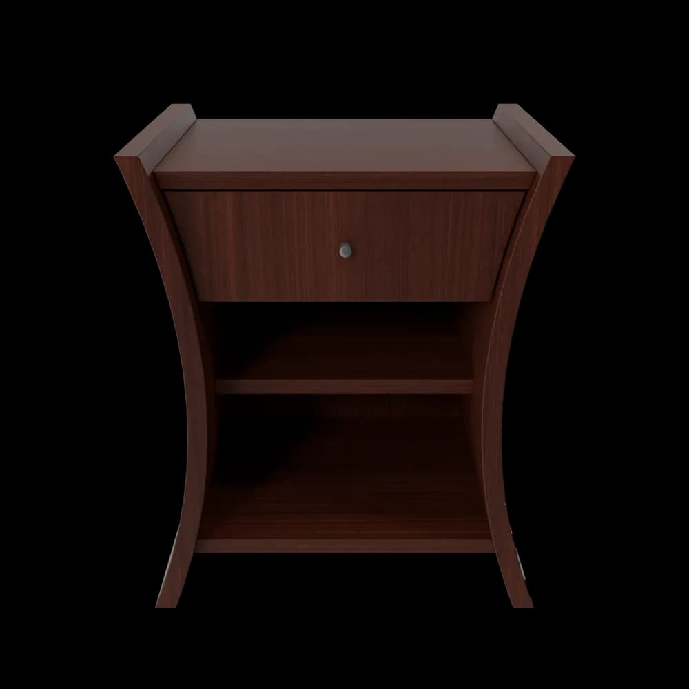 Bedside Table African Cherry preview
