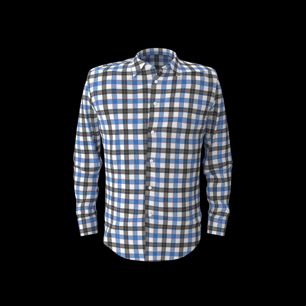 Blue & Black Check Shirt preview