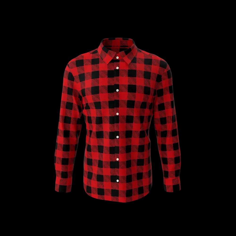 Man Plaid Shirt preview
