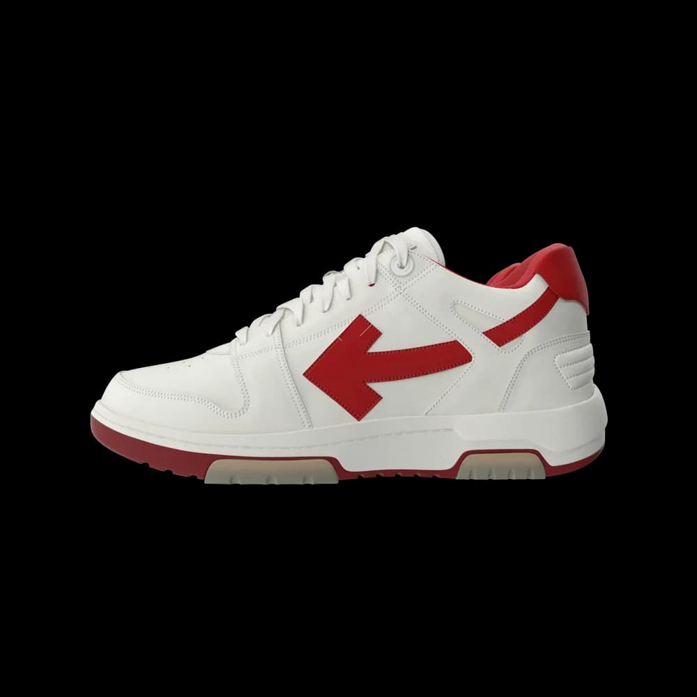 Sports Sneakers Off White & Red preview