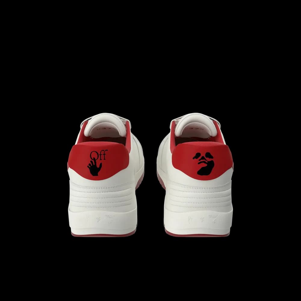 Sports Sneakers Off White & Red preview