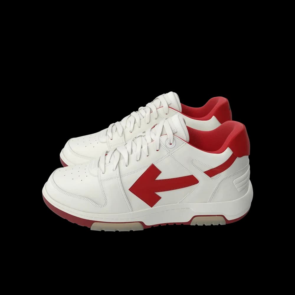 Sports Sneakers Off White Red preview