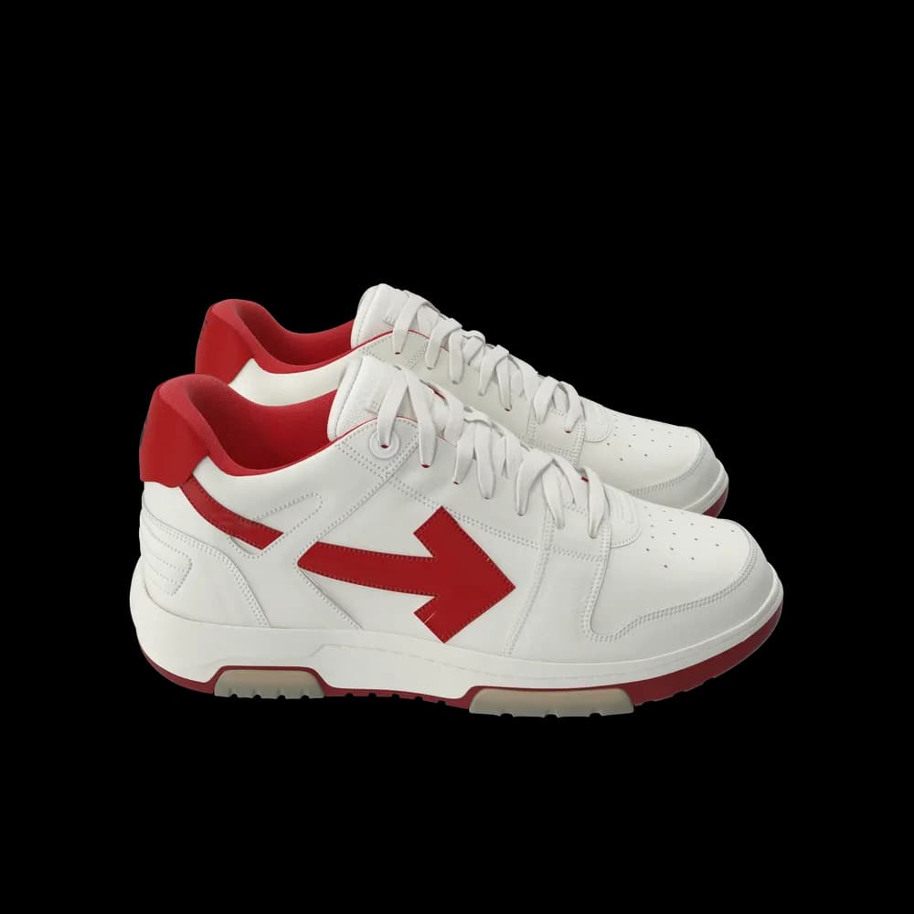 Sports Sneakers Off White Red preview