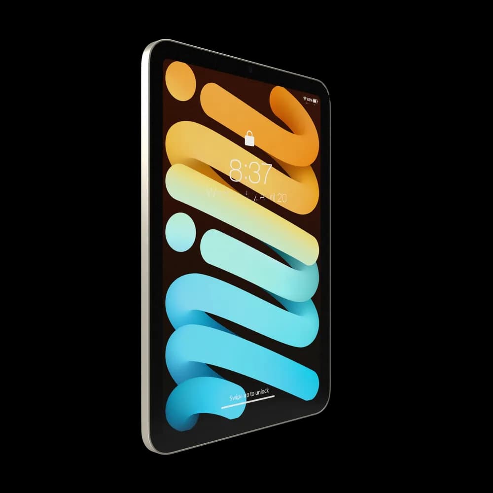 iPad Mini 2021 Starlight preview