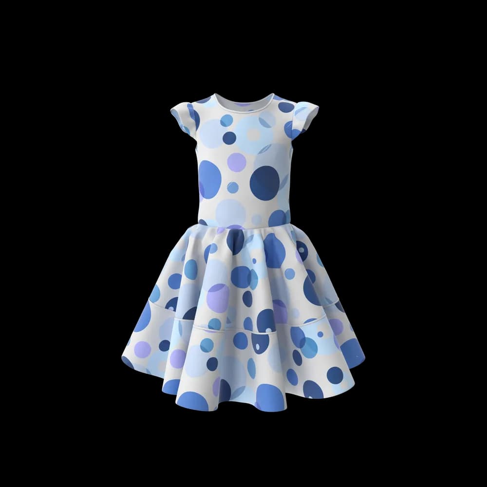 Blue Frock preview