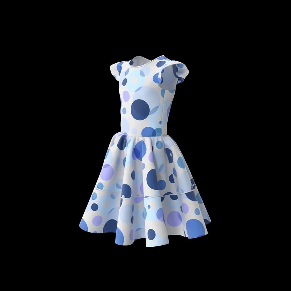 Blue Frock preview