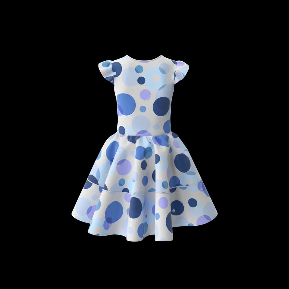 Blue Frock preview