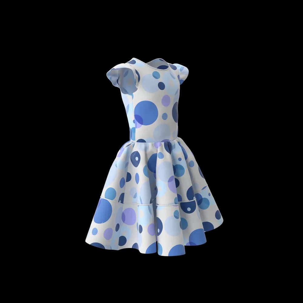 Blue Frock preview