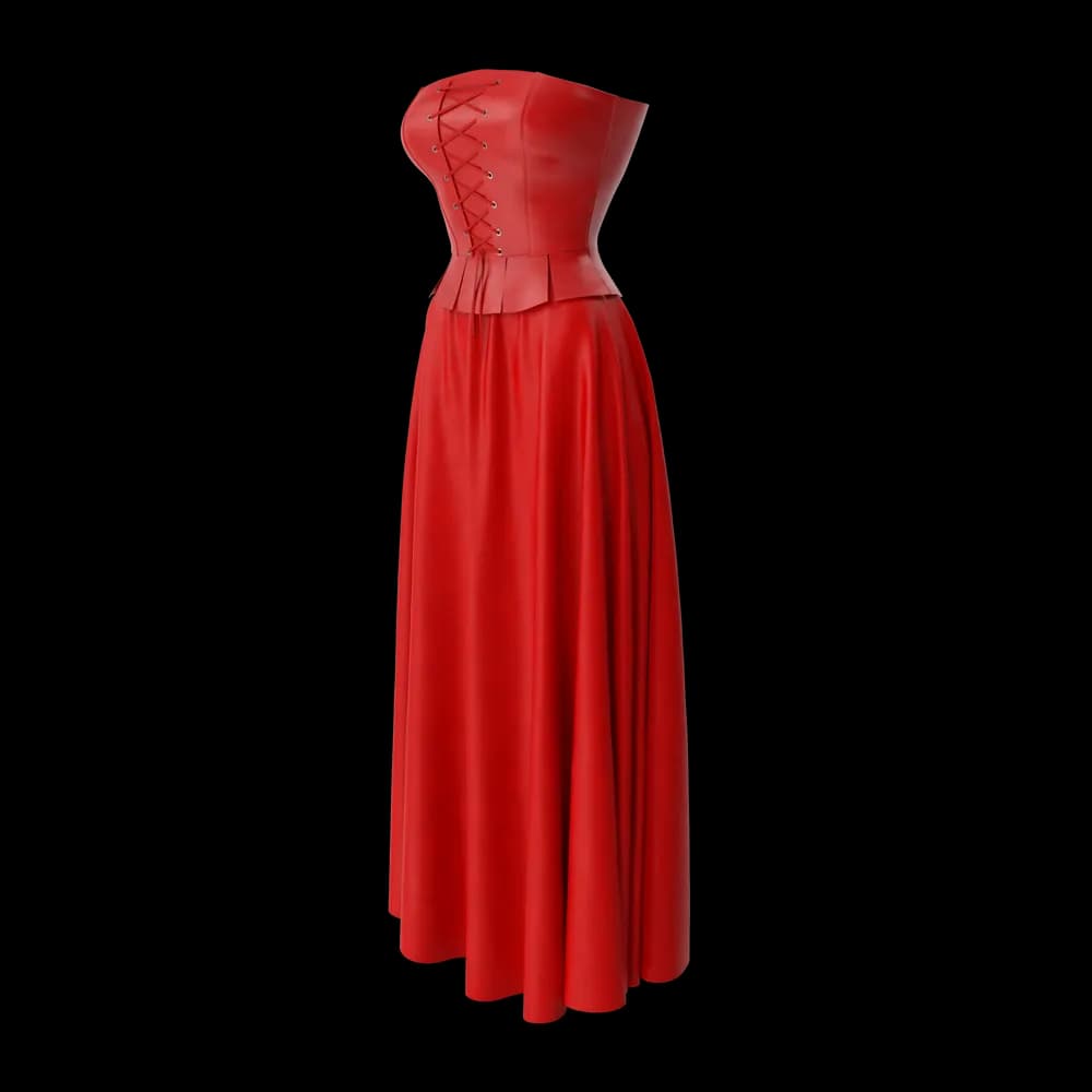 Corset Leather With Skirt preview