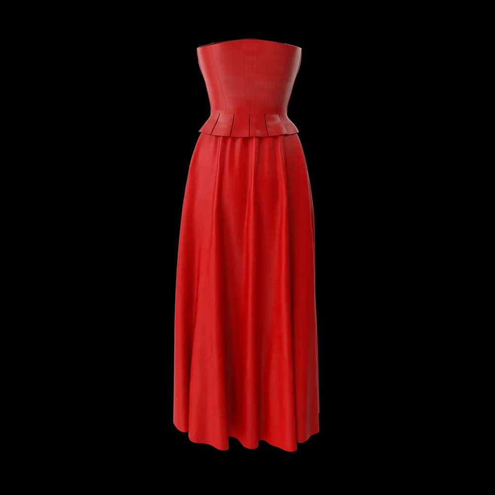 Corset Leather With Skirt preview
