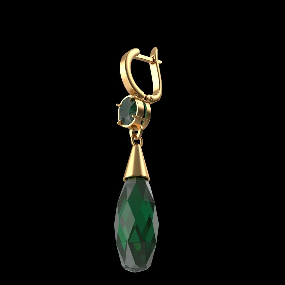 Green Crystal Earring preview